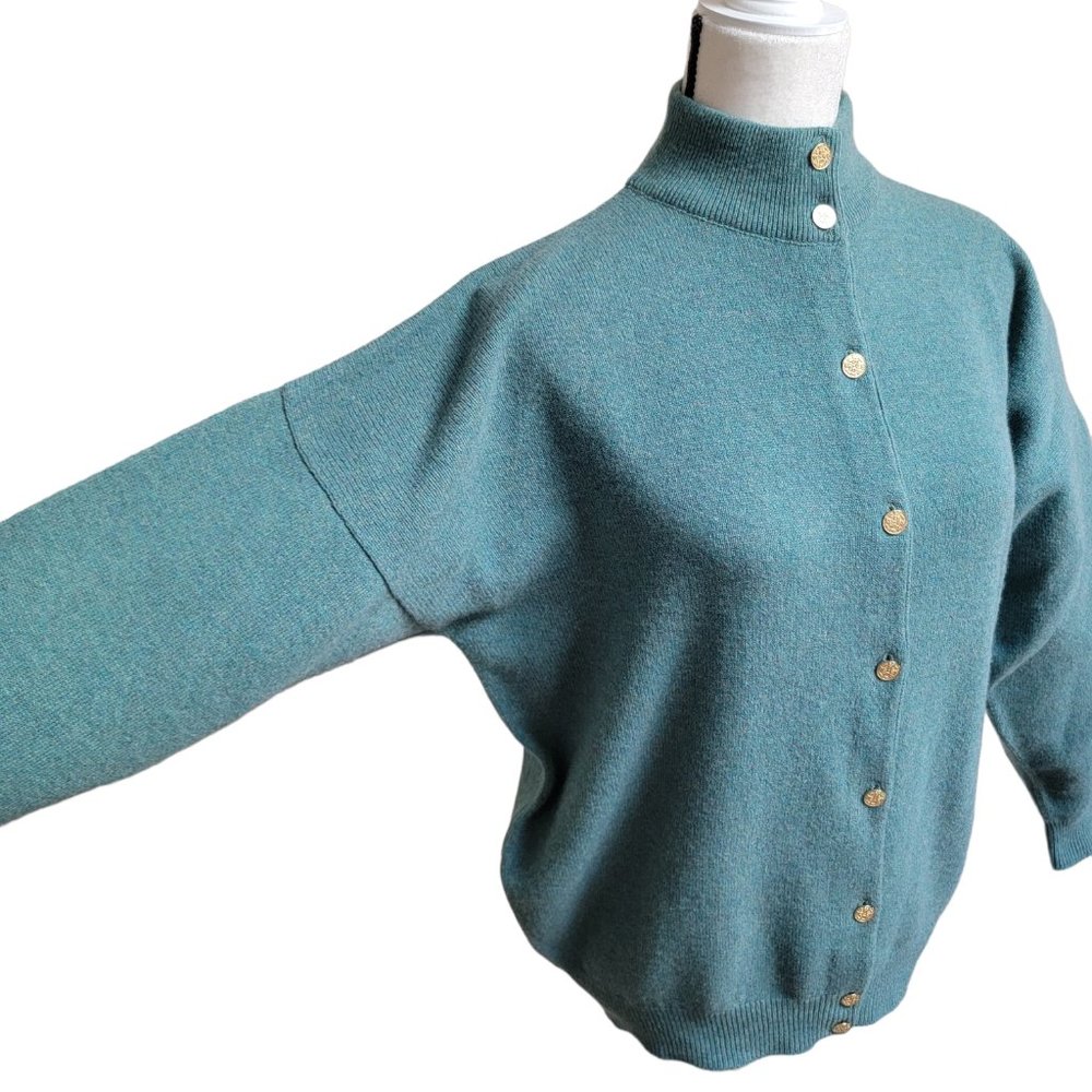 LYLE & SCOTT RARE Vintage Scotland Pure Lambswool Sweater Luxury Large w…